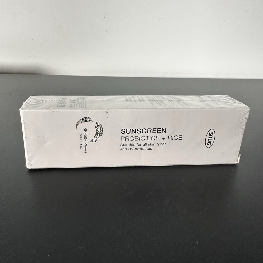Sunscreen SPF 50+ PA++++ Rice + Probiotics‎ K-Beauty Glass Skin Glow 50ml